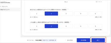 レビューセッションで評価する10